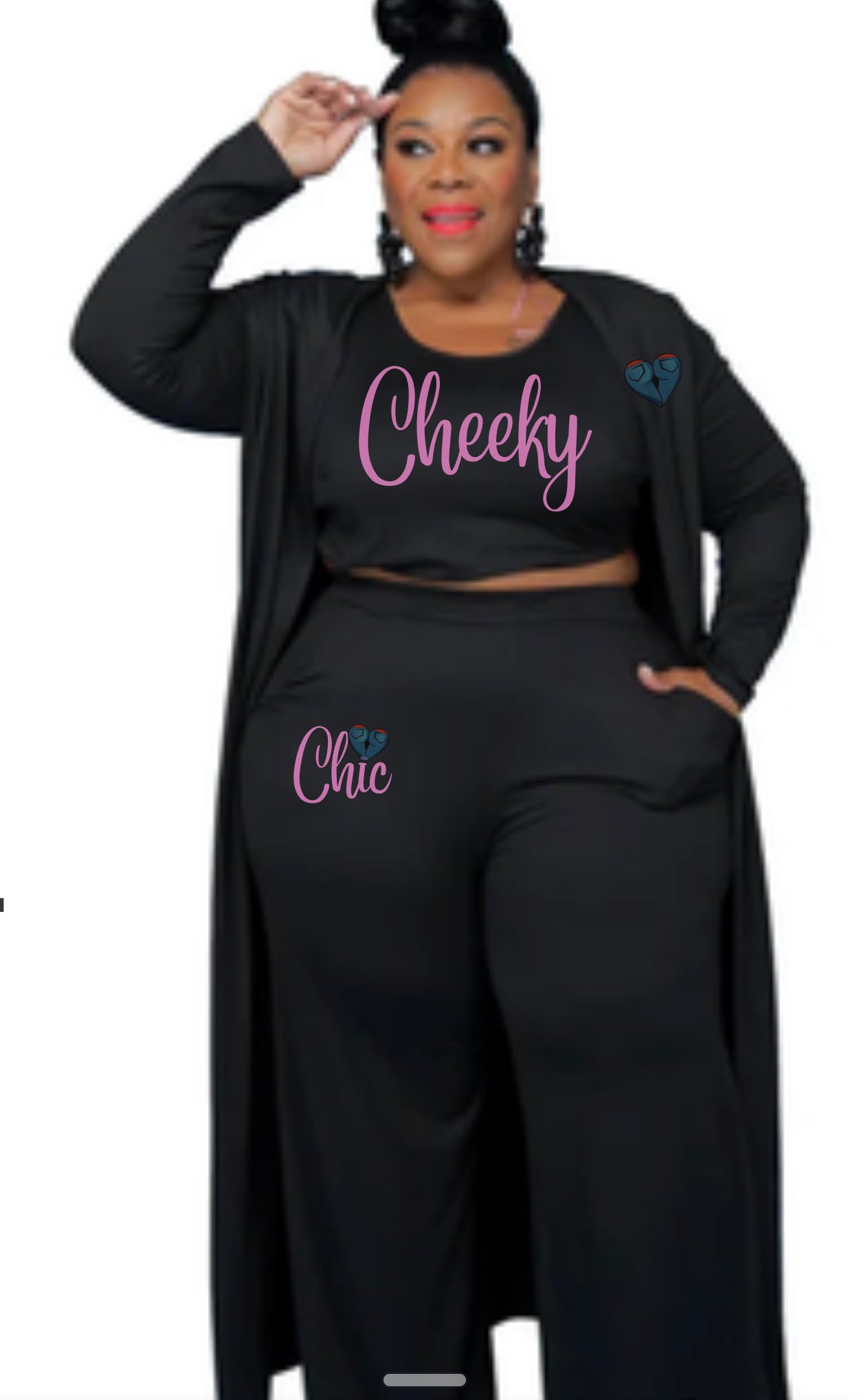 Cheeky plus size Lounge wear