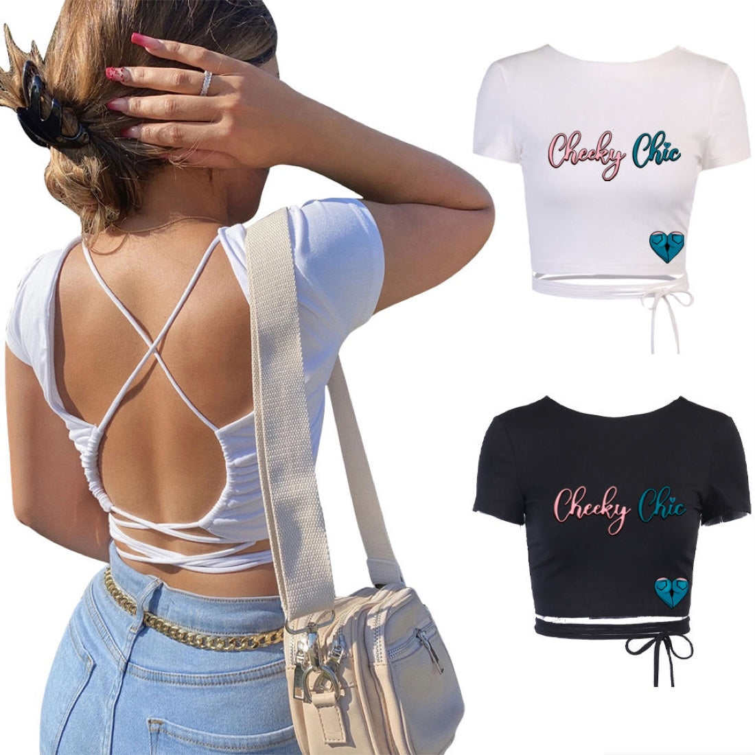 Cheeky Cross Back Shirt