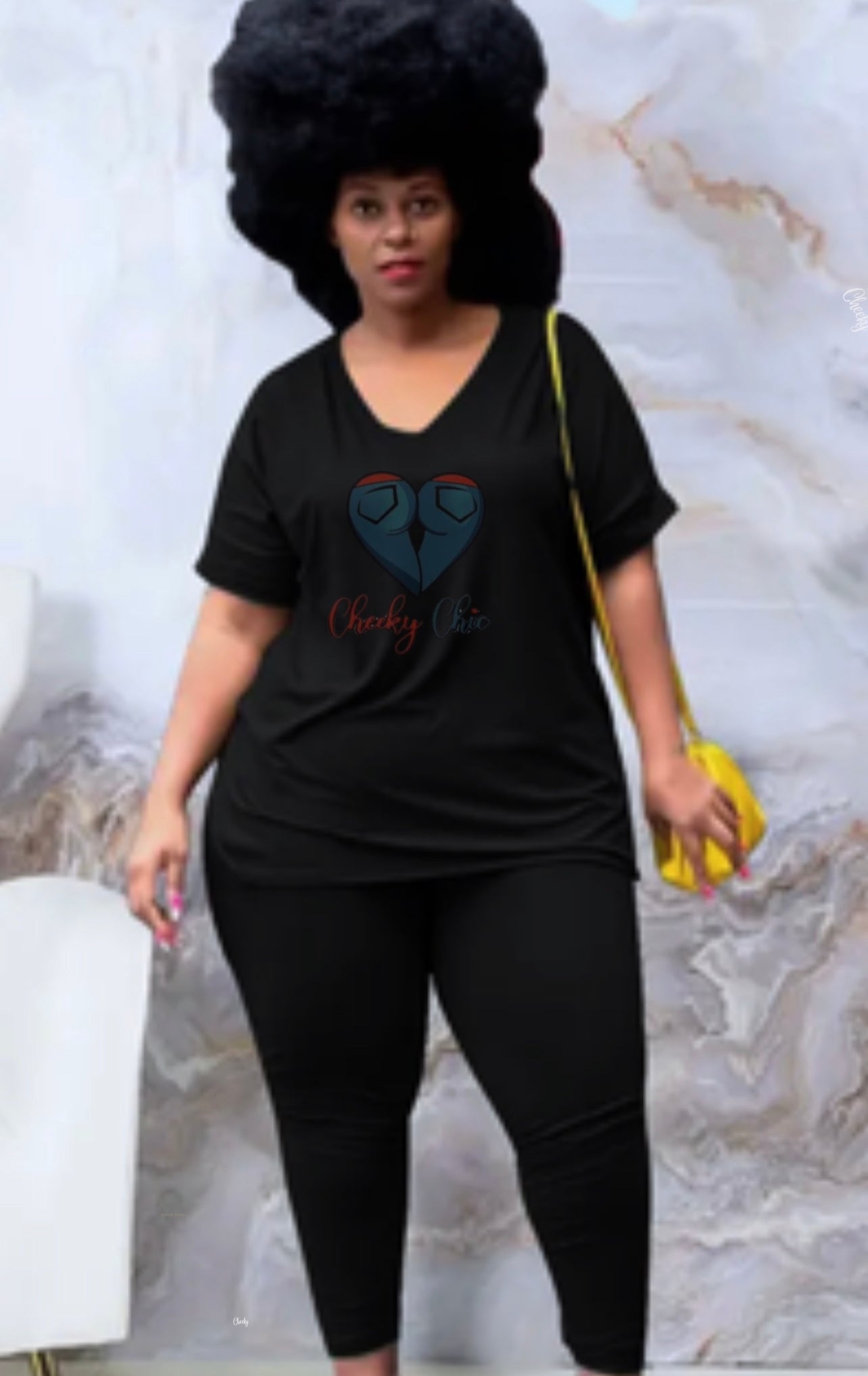 Cheeky 2pc Lounge Wear plus size women