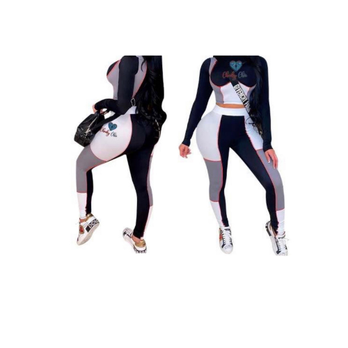 Casual Yoga Slim Top 2 piece set
