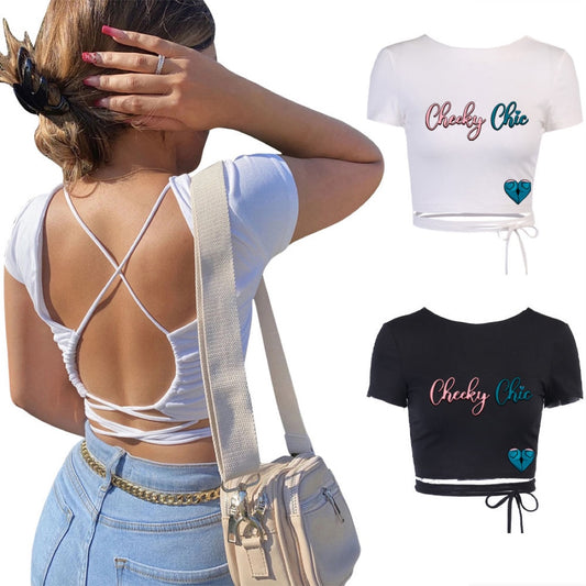 Cheeky Cross Back Shirt