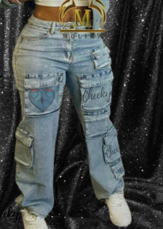 Cheeky Pocket Jeans Women