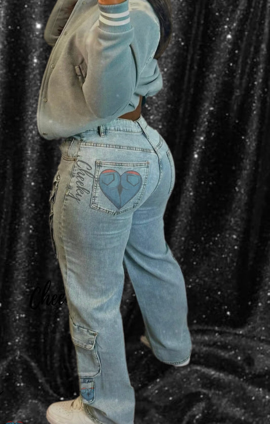 Cheeky Pocket Jeans Women